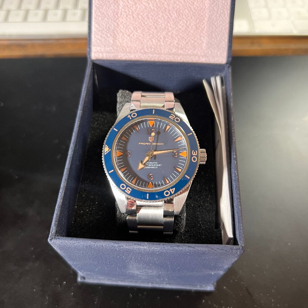 Pagani Design 41mm Men's Automatic Mechanical Watch